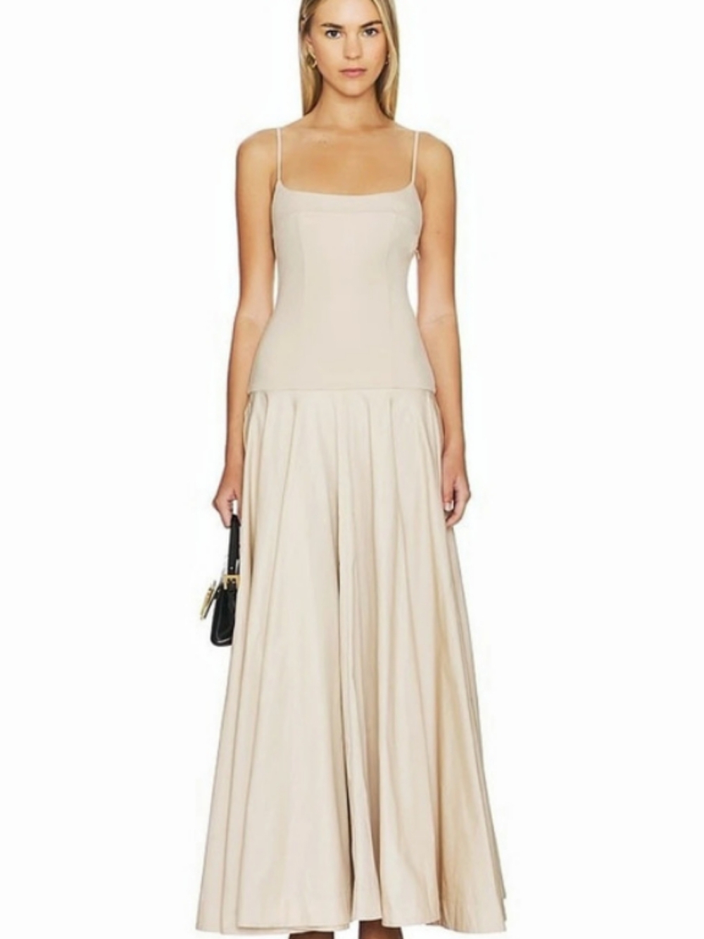 Laure Maxi Dress in Light Beige
L'Academie